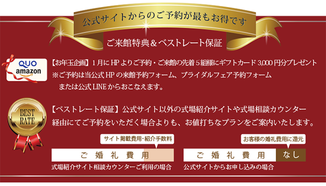 ベストレート保証