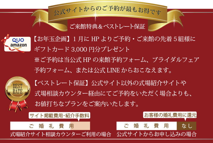 ベストレート保証